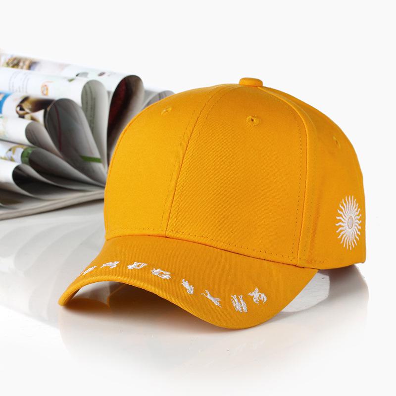 New Fashion letter Embroidery black White Cap Cotton Snapback Hats For Men Women Hip Hop Fitted Baseball Caps