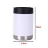 12Oz Lidless Insulated Cup 304 Stainless Steel Can Cooler Durable Vacuum Cup  Cold Storage