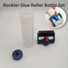 Набор бутылок с роликом для клея для деревообработки и рукоделия, бутылка для клея с роликом, портативный простой набор аппликаторов для клея по дереву