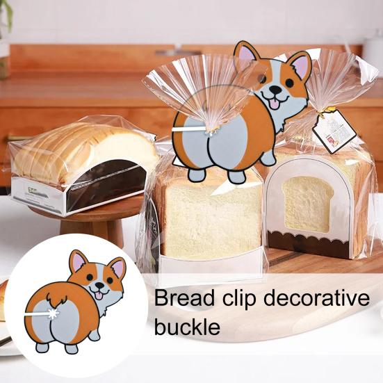 Сумка для хлеба Corgi Butt, многоразовая сумка для хранения закусок в виде задницы собаки, декоративная сумка для хранения кухонных гаджетов, владельцев домашних животных, любителей собак, подарок