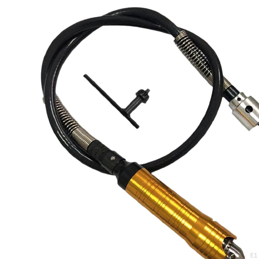 Adapter Attachment Extension Sturdy Flexible Shaft for Electric Drill Rotary Grind Tool Carving
