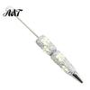 Handmade Pen Supplies Glitter Beadable Ballpoint Pen, Rhinestone Bow Beaded DIY Bling Black Ink Pens for Making, School Office Fashionable
