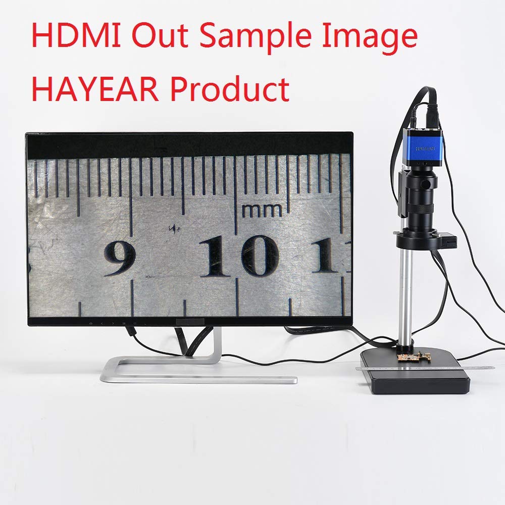 Монокулярный оптический зум-объектив HAYEAR с непрерывным зумом, поддерживает большое рабочее расстояние и широкое поле зрения. (Объектив 100X)