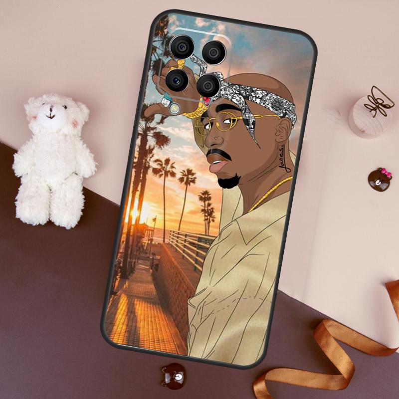 2Pac Hip Hop Singer Case For Samsung Galaxy M13 M54 M34 M14 M56 M36 M16 M31 M11 M53 M12 M32 M52 M35 M55 M15 M06