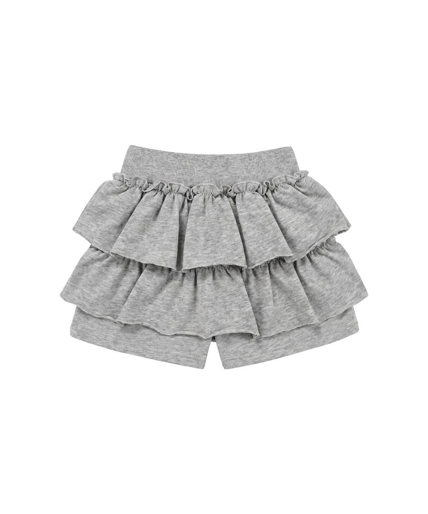 Мини-юбка с воланами Pasion Ruffle Pop_Меланж