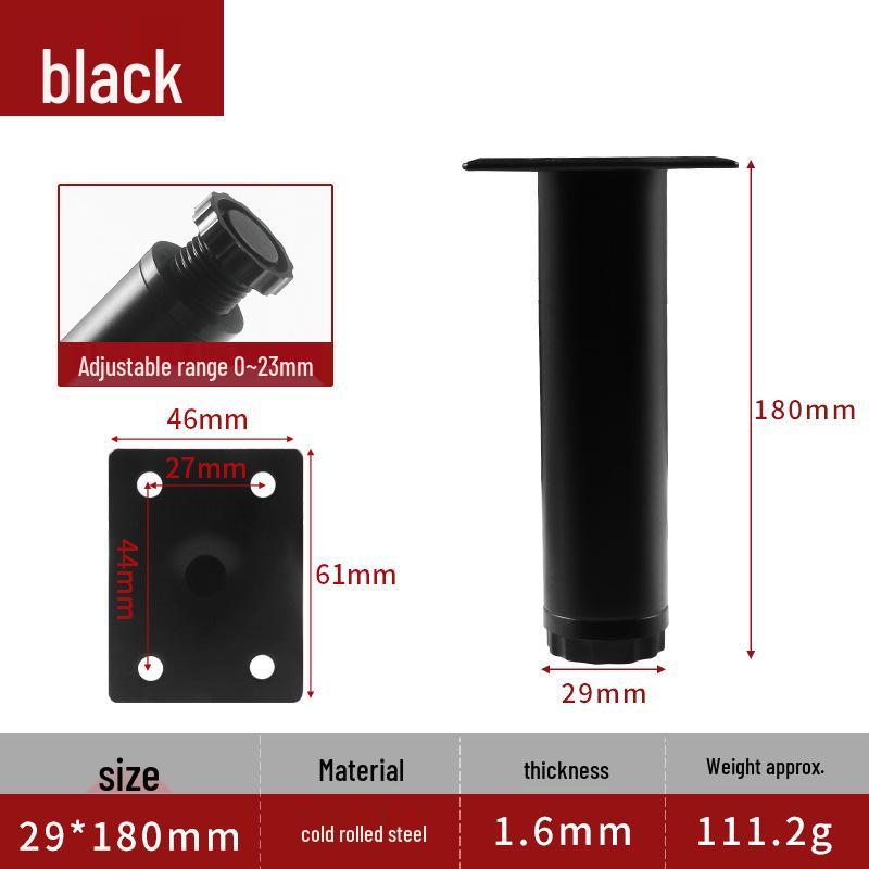 Adjustable Furniture Legs: Coffee Table, Sofa, TV Cabinet, Bed, and Telescopic Support Legs.