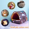 Anti-deform Comfortable Bite-resistant Provide Safe Warm Resting Space Nest for Small Pets