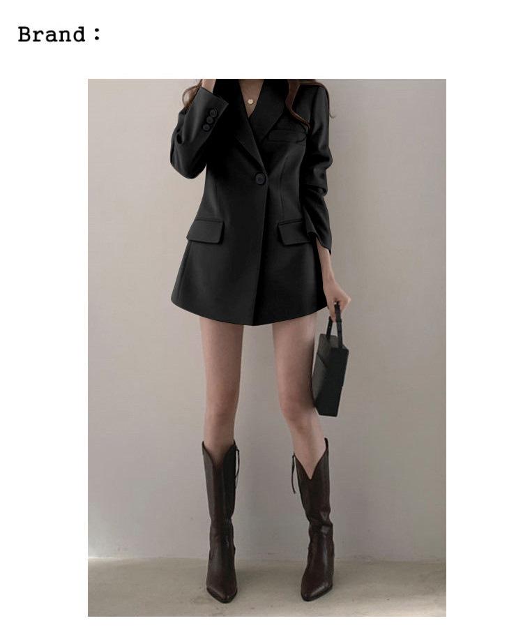 2025 Women's Korean Style Loose Fit Spring/Autumn Suit Jacket