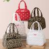 Durable Portable Handle Lunch Bag Thickened Large Capacity Insulated Lunch Tote Bag Reusable Multi-functional Insulated Handbag