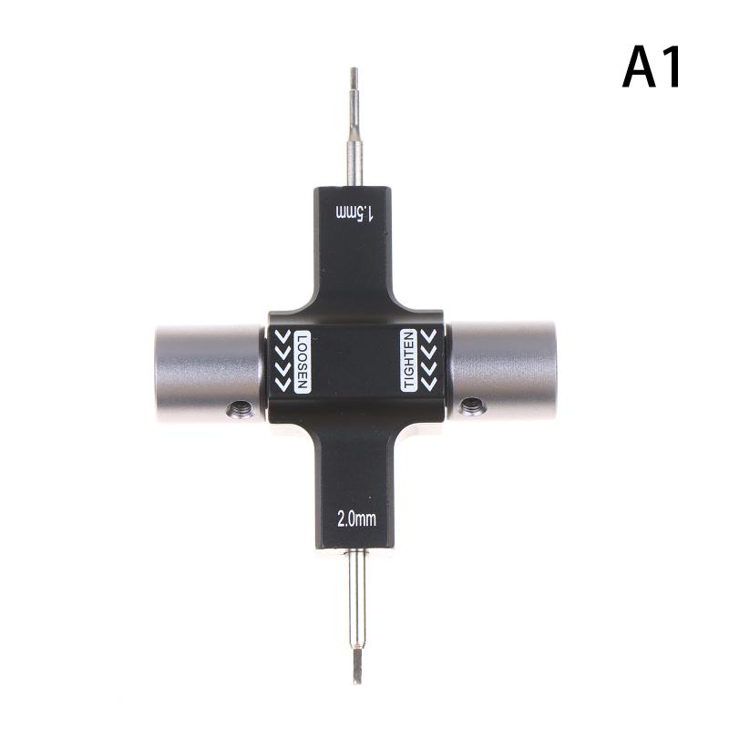 M5 Ratchet Wrench Screw Nut 1.5-2.5MM Hex Driver for RC Propeller Motor Quick Change Assembly