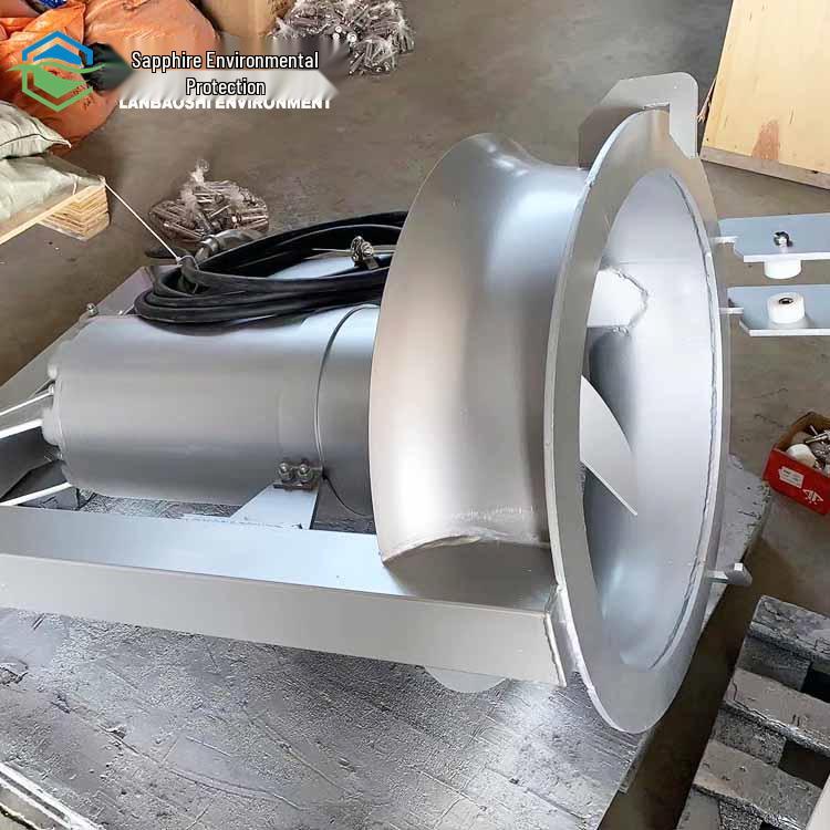 Clog-Free Impeller Submersible Pump for Anti-Nitrification & Nitrogen Removal, 5kW, 380V (Model: QHB620)