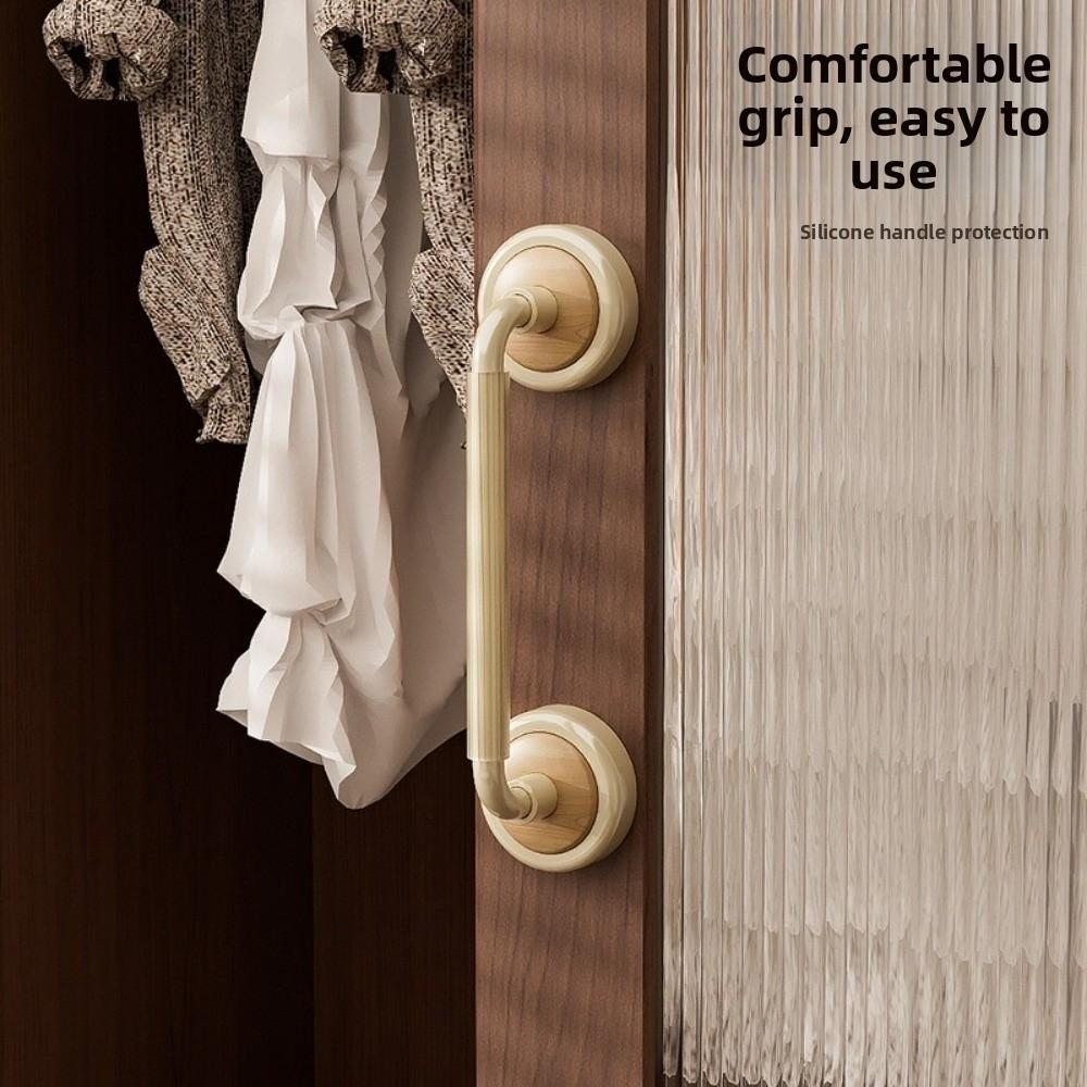Removable Sliding Door Handle Anti-slip Bathroom Shower Auxiliary Handle Glass Door Window