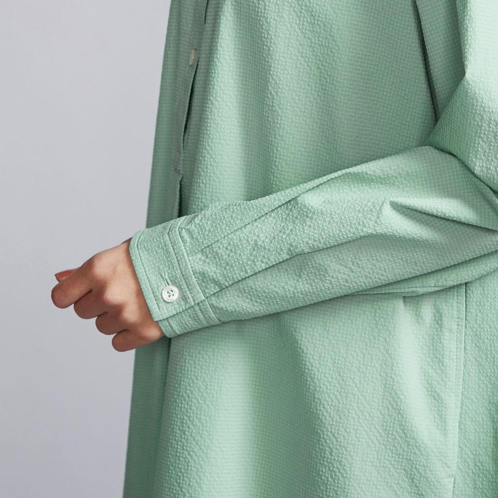 Mizuno B2MCB230 Iceberg Green Soccer Size S Women's Shirt, One-Piece, Moisture-Wicking, Quick-Drying,