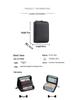 Держатель для RFID-карт из натуральной кожи с защитой от кражи и застежкой-молнией для мужчин и женщин