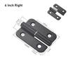 1Pcs 304 Stainless Steel Removable Hinge Door Hinges  Window Door Cabinet Cupboard