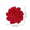 1PC Chest Flower DIY Cloth Sticker Decoration Corsage Sewing Polyester 3D Flower Applique Wedding Dress Accessories