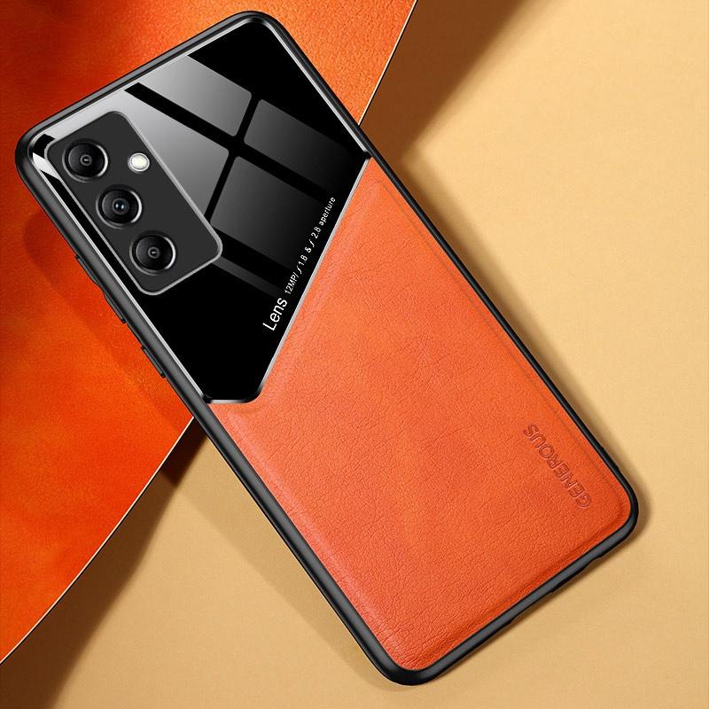 Luxury Leather Phone Case For Samsung Galaxy A14 A24 A34 A54 M14 5G M04 A04 A04E A04S Magnetic Silicone Protection Case Cover