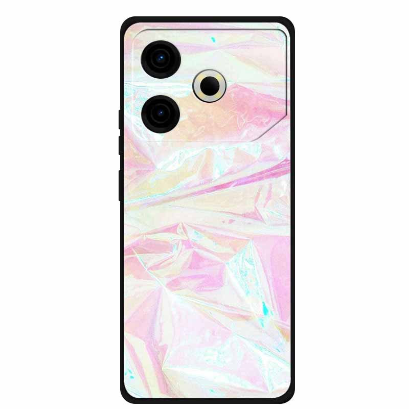 Чехол для телефона Tecno Pova6 Neo, задняя крышка из ТПУ для Pova 6 Neo, цвет мрамора, мягкий чехол, защитный Funda, роскошный силиконовый корпус