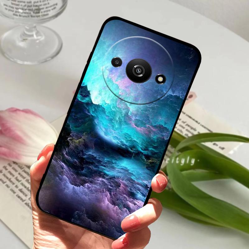 Чехол для Redmi A3 23129RN51X Модный Мягкий Силиконовый ТПУ Защитный Чехол для Телефона Для Xiaomi Redmi A 3 Pro Fundas A3x Бамперы