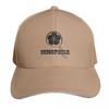 Nemophila Chibitan Balloon Baseball Cap Cotton Twill Breathable Contrast Two Tone Brim Snapback Flat Bill