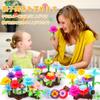 REMOKING Building Gerde Baby 3D Educational Develops Imagination and Fingertip Early Color Shape Birthday Gift Blocks, Blocks, 130pcs, Toys, Girls,