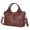 Genuine Leather Single-shoulder Bag Fashionable Top-grain Cowhide Texture Handbag Large-capacity Versatile Commuting Bag