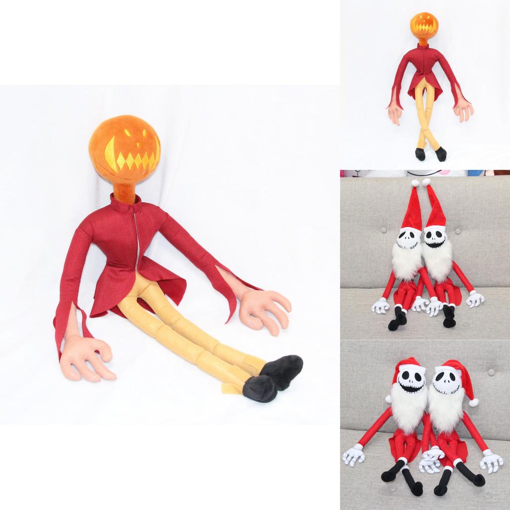 Jack Skellington Santa Claus Plush Toy Perfect Christmas Gift For Kids