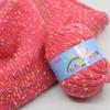 Multicolor Wool Yarn 50g/Roll Yarn Ball Practical DIY Hand Knitting  For Basket Carpets