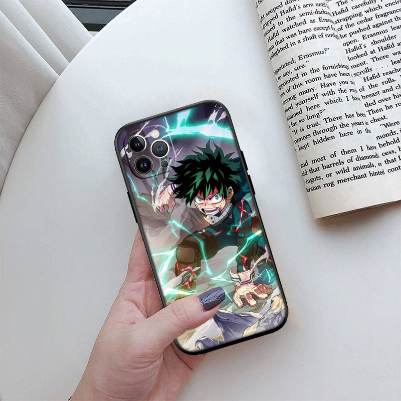 Чехол для телефона ED37 My Hero Academia для iPhone 6 6s 7 8 11 12 13 14 15 XS Pro Max XR X SE Samsung S20 S21 S22 S23 S24 FE Ultra Plus Lite S21S A55