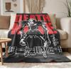 Death Note Soft and comfortable flannel Suitable for sofas living rooms outdoor camping travel and also makes a great anniversary gif