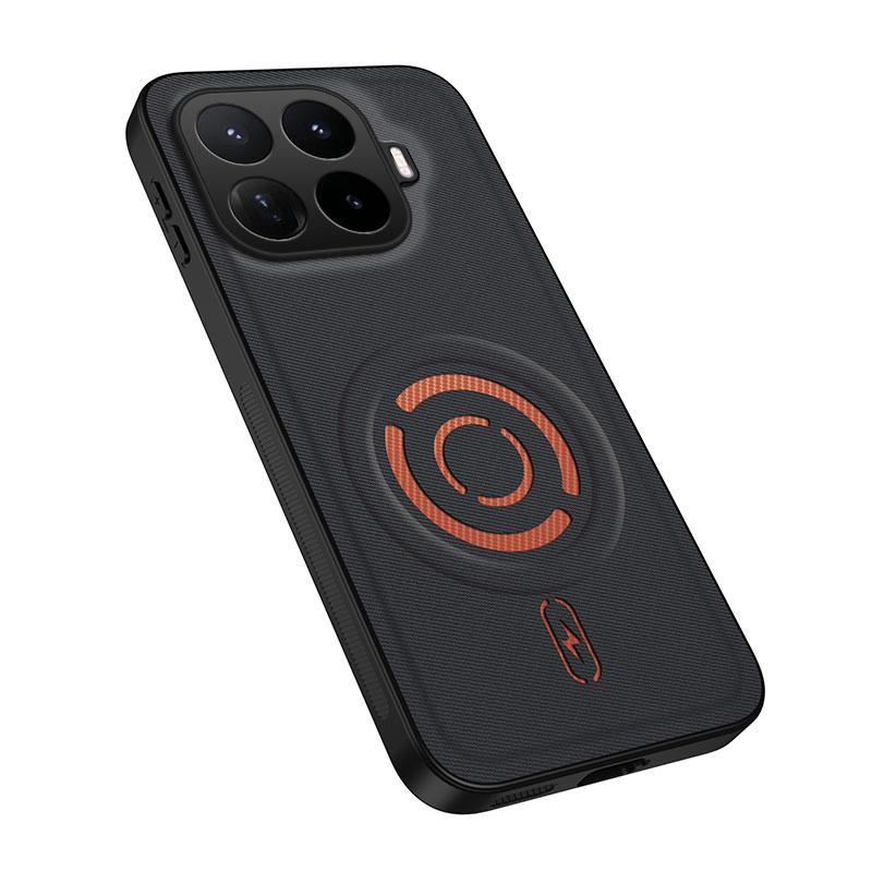 Для Xiaomi 17T Pro 15T Pro 17T 15T Высококачественный тканевый чехол для телефона с магнитной беспроводной зарядкой