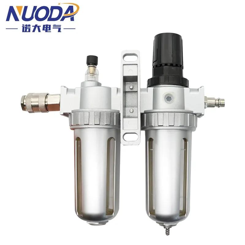 SFC200 1/4 SFC300 SFC400 1/2 Air Compressor Filter Regulator Oil Water Separator Trap Regulator Valve Pneumatic Parts