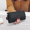 Новые модные женские кошельки, длинный стильный многофункциональный кошелек из свежей искусственной кожи, женский клатч для карт