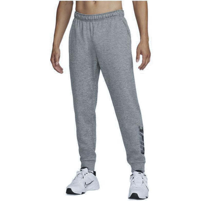 Nike Мужские вязаные спортивные штаны серые с умеренной манжетой DQ4847-063