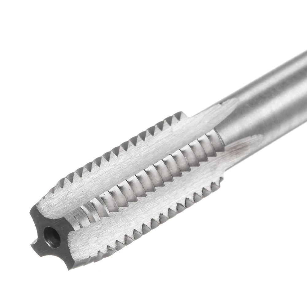 Metric Thread Tap For M12 x 1 75 Straight Flute 160mm Length High Speed Steel 6542 for Thread Cutting and Repair