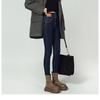Commuting Wind Stretch High Waist Autumn Winter Pencil Pant Female Casual Velvet Jeans Womens Harajuku Jean Thick Warm Women Pants
