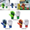 Goalkeeper Gloves Adjustable Full Finger Thickened AntiSlip Finger Protection for Women Men Football Soccer Sports