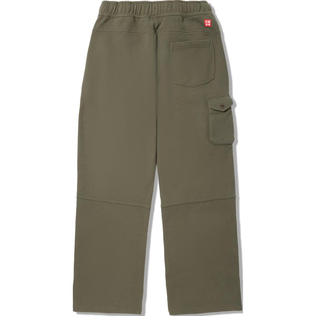 Li Ning Reignite Series Удобные Простые Брюки Кэжуал на Шнуровке Свободного Прямого Покроя Мужские брюки Милитари-Грин AKLUA29-1