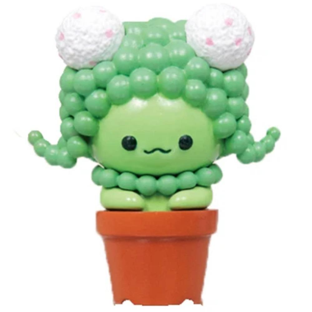 Gashapon Capsule Toys Succulents Evil Spirit Doll Green Potted Plant Action FIgures Model Toy Ornaments