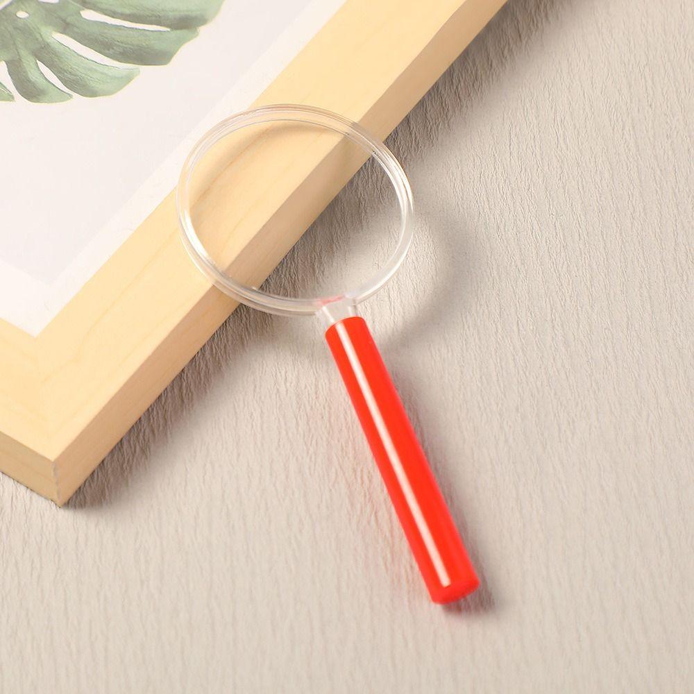 Creative Handheld Magnifying Glass Lightweight Baby Early Education Toys  Tiny Objects