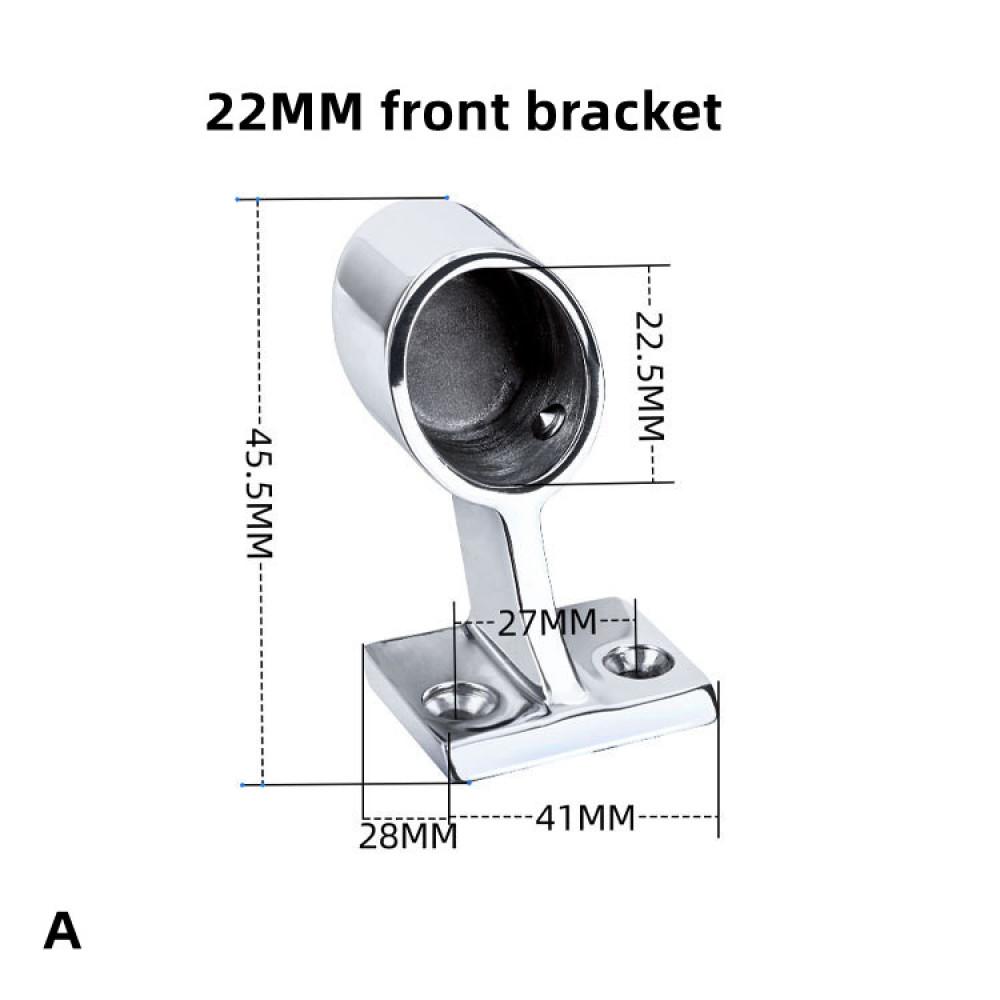 Поручень из нержавеющей стали 316, подъемный поручень на 60° для трубчатого наружного диаметра, морской лодки, яхты