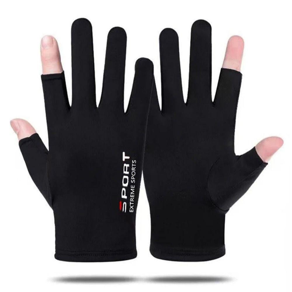 Защита от УФ-лучей Солнцезащитные перчатки Тонкие велосипедные перчатки для вождения Летние солнцезащитные перчатки Спорт
