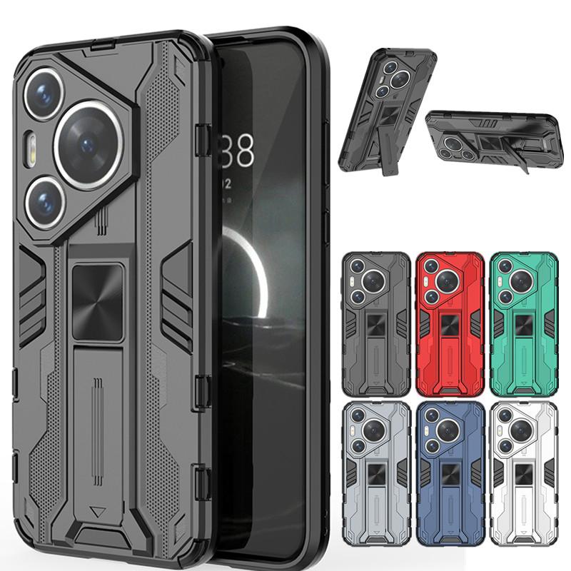 Military Armor Adjustable Kickstand Protective Case for Huawei Pura 70 Ultra P70 Pro Cover Magnetic Holder Shockproof Full Cover