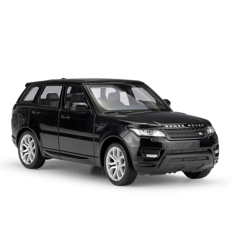 WELLY 1:24 Range Rover Sport Luxury SUV - Official Licensed Alloy Die-Cast Model Car, Collector's Display with Opening Parts