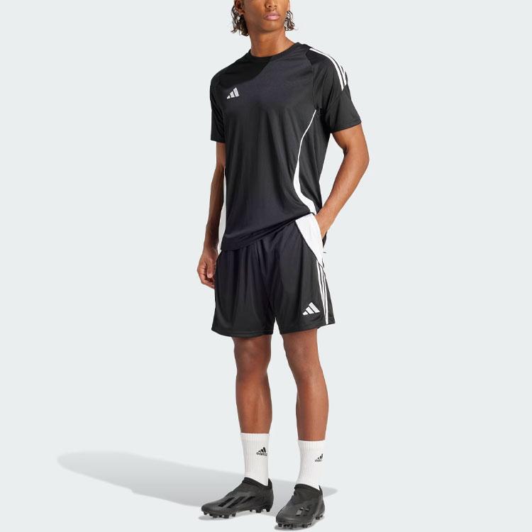 adidas Tiro 24 Jersey черный/белый мужской уличный стиль IJ7676