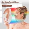 Wireless 7 Colors LED Face Neck Mask Photon Skin Rejuvenation Repair Skin Facial Beatuy SPA Mask Neck Wrinkle Remover Skin Care