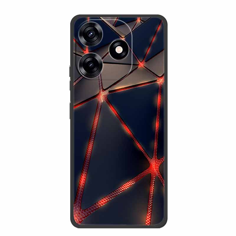 Для Infinix Hot 30 4G Чехол Популярный Черный Силиконовый Мягкий Задняя Крышка Чехол Для Infinix Hot 30i 30 Чехол Для Телефона Hot30 Coque Funda