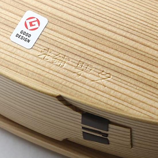 Набор коробок для бенто Kurikyu Magewappa, nesting box RL, для женщин