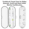Toothbrush Travel Case for Philips, Oral B and Most Other Electric Toothbrush, Portable Toothbrush Holder Protective Clean Box