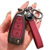 3 Buttons Car Key Fob Cover Case For Ford Ranger C-Max S-Max Focus Galaxy Mondeo Transit Tourneo Custom Keychain Protector